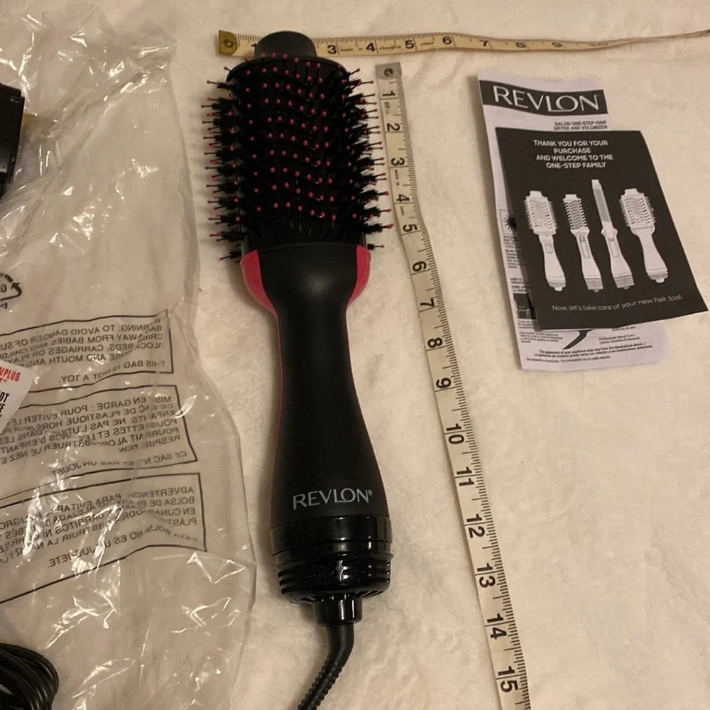 Salon One Step Hair Dryer Volumizer NWT  Ceramic Ionic Tourmaline - Picture 4 of 11